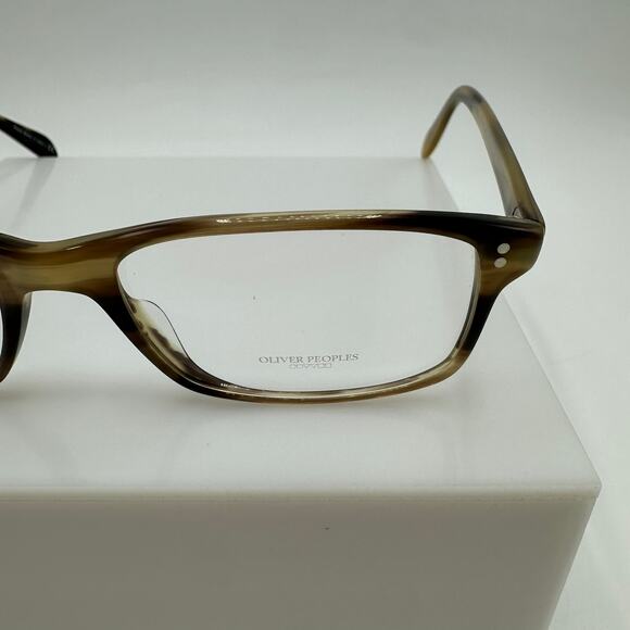 Oliver Peoples Abrams OV5166 1051 Taupe Tortoise Rectangular Full Rim 53-17-145 - Picture 5 of 9
